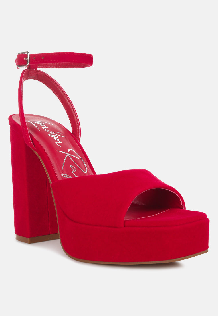 platform block heel sandals#color_red