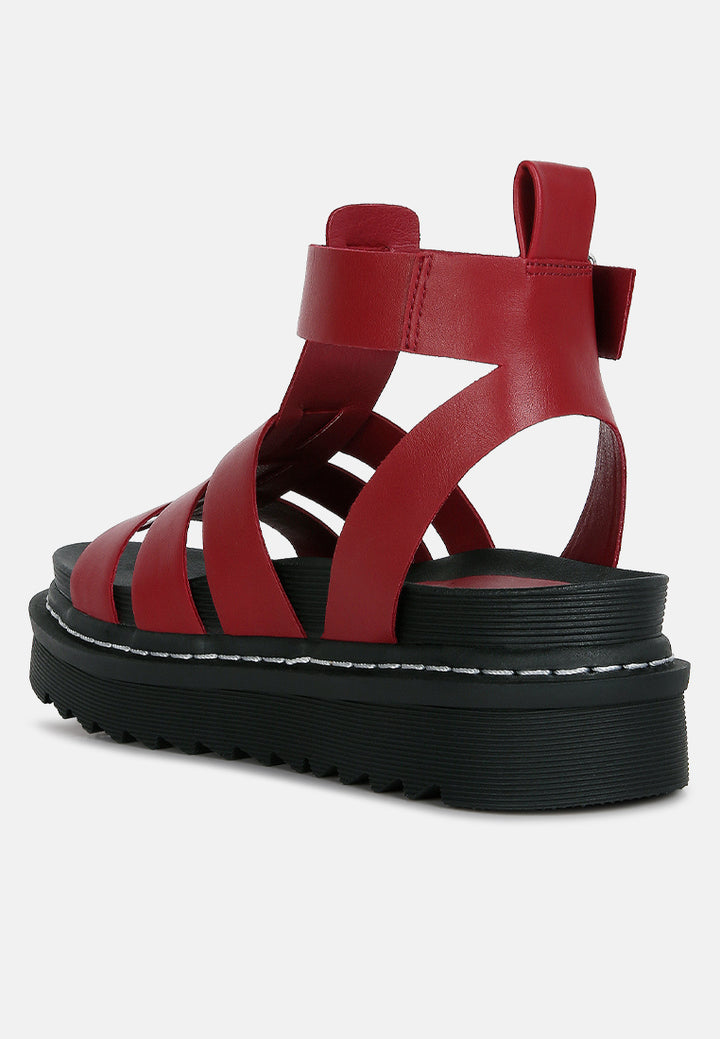 black vega platform gladiator sandals#color_burgundy