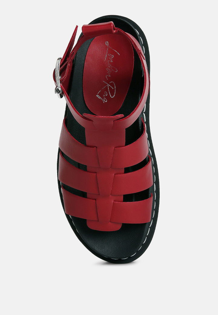 black vega platform gladiator sandals#color_burgundy