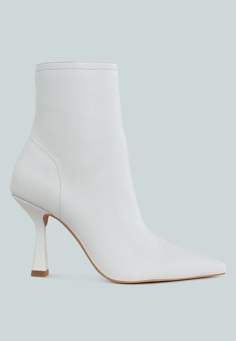 pointed toe ankle boots by mode#color_white