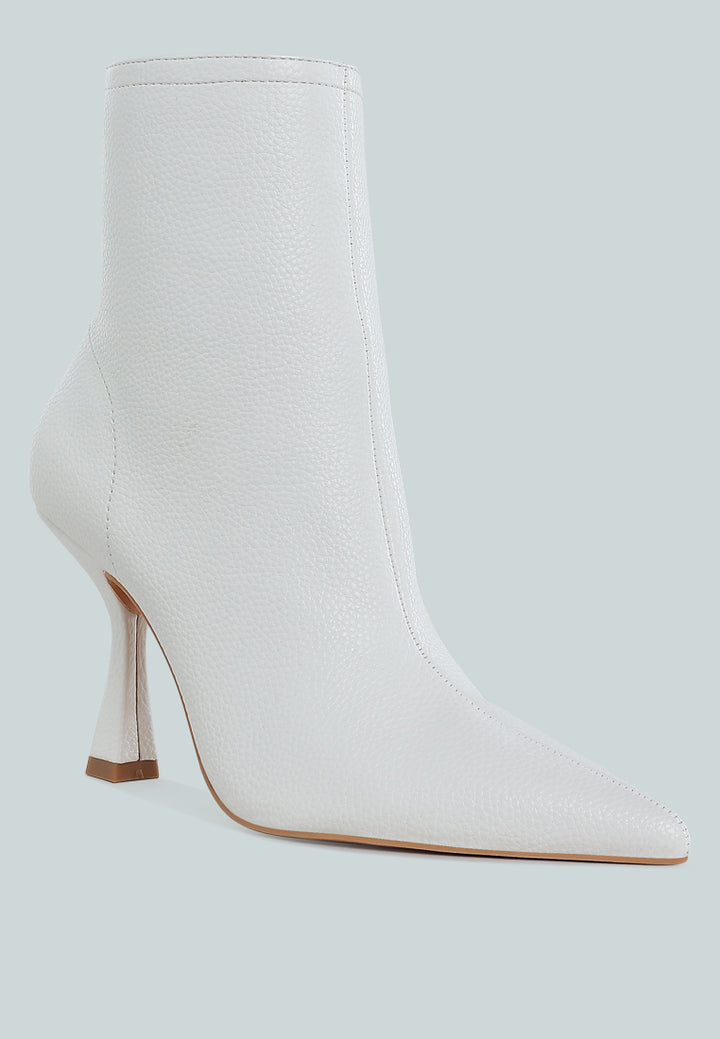 pointed toe ankle boots by mode#color_white