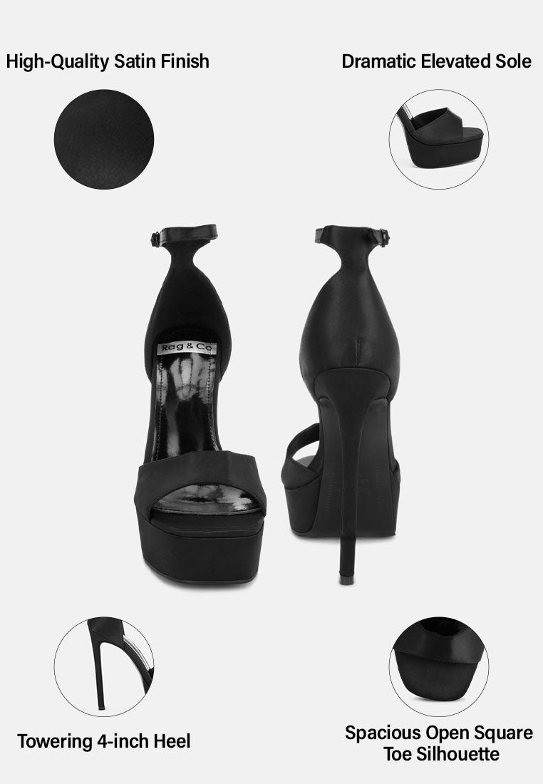 Marshis Towering Platform Heel Sandals#color_black_satin