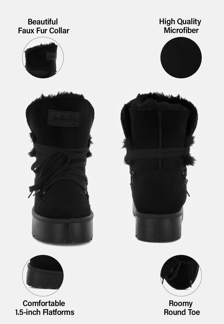 noaya chunky faux fur snow boots#color_black