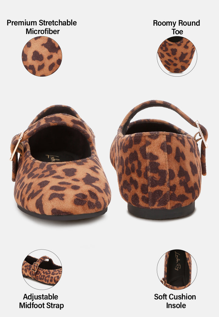 azurika flat mary jane shoes#color_leopard-suede