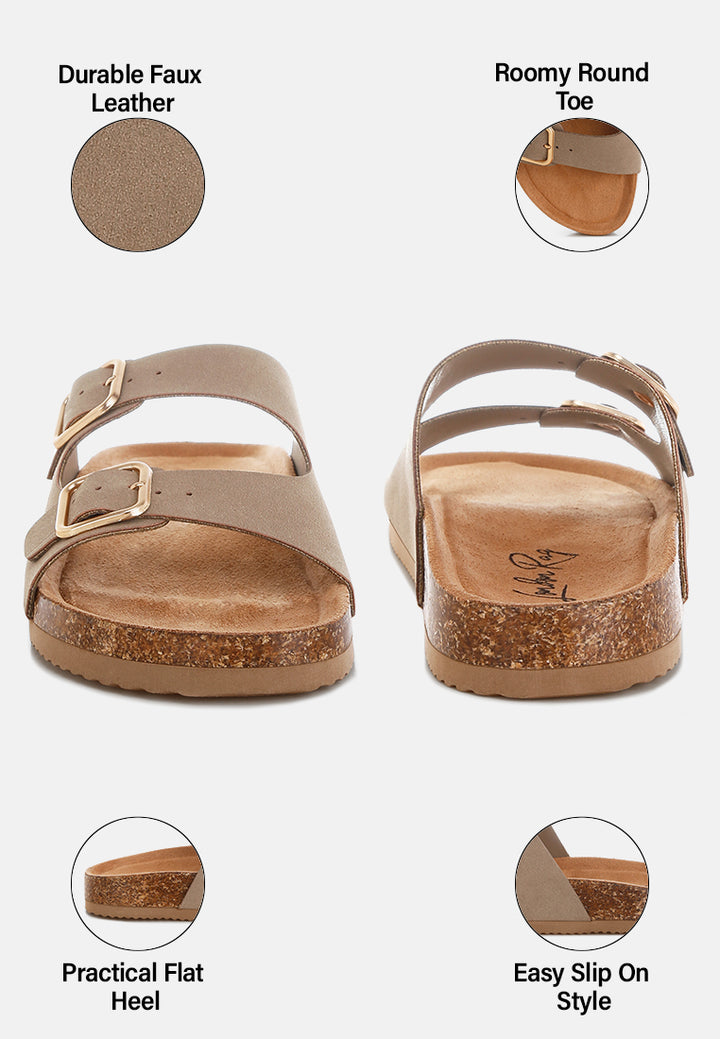 gloriosa the double strap slide sandals#color_taupe-nubuck-faux-leather