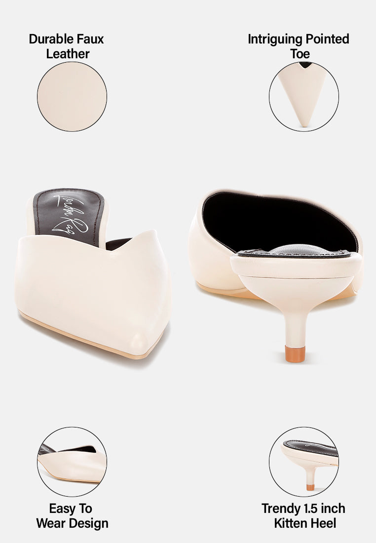 Revasta Kitten Heel Mules#color_ivory