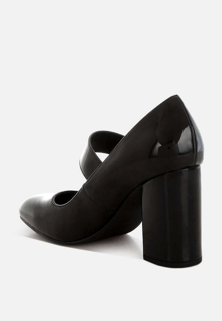 block heel mary jane sandals by mode#color_black