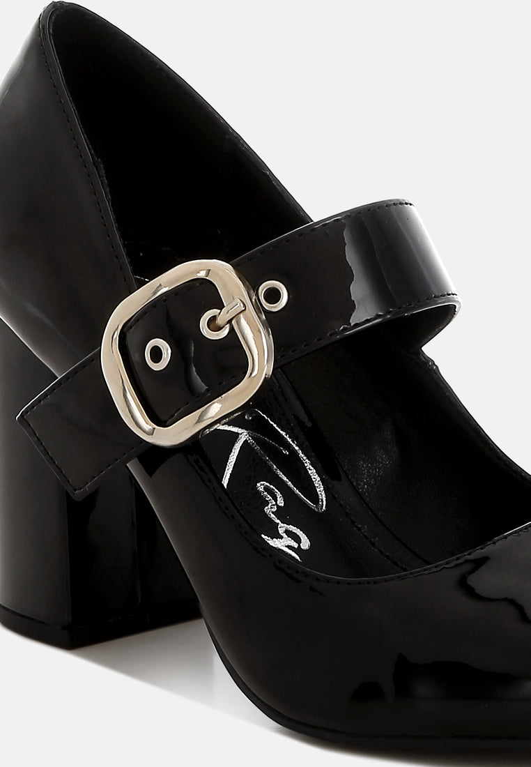 block heel mary jane sandals by mode#color_black