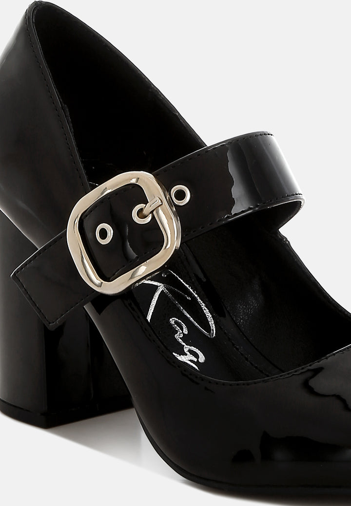 block heel mary jane sandals by mode#color_black