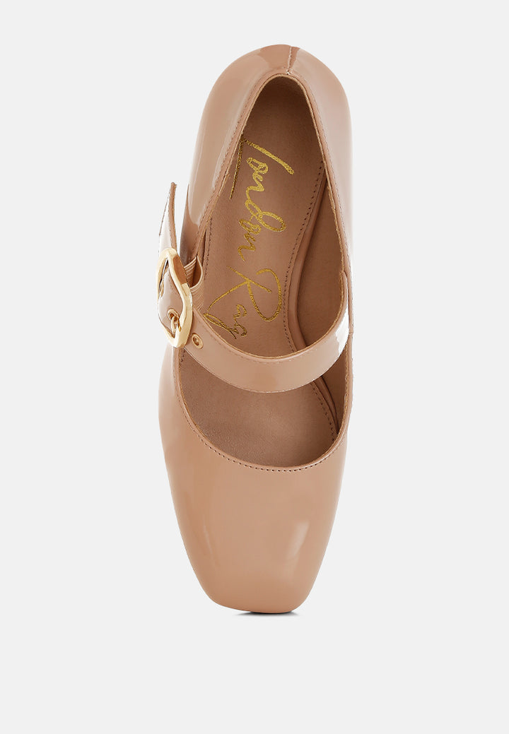Block Heel Mary Jane Sandals By RAG