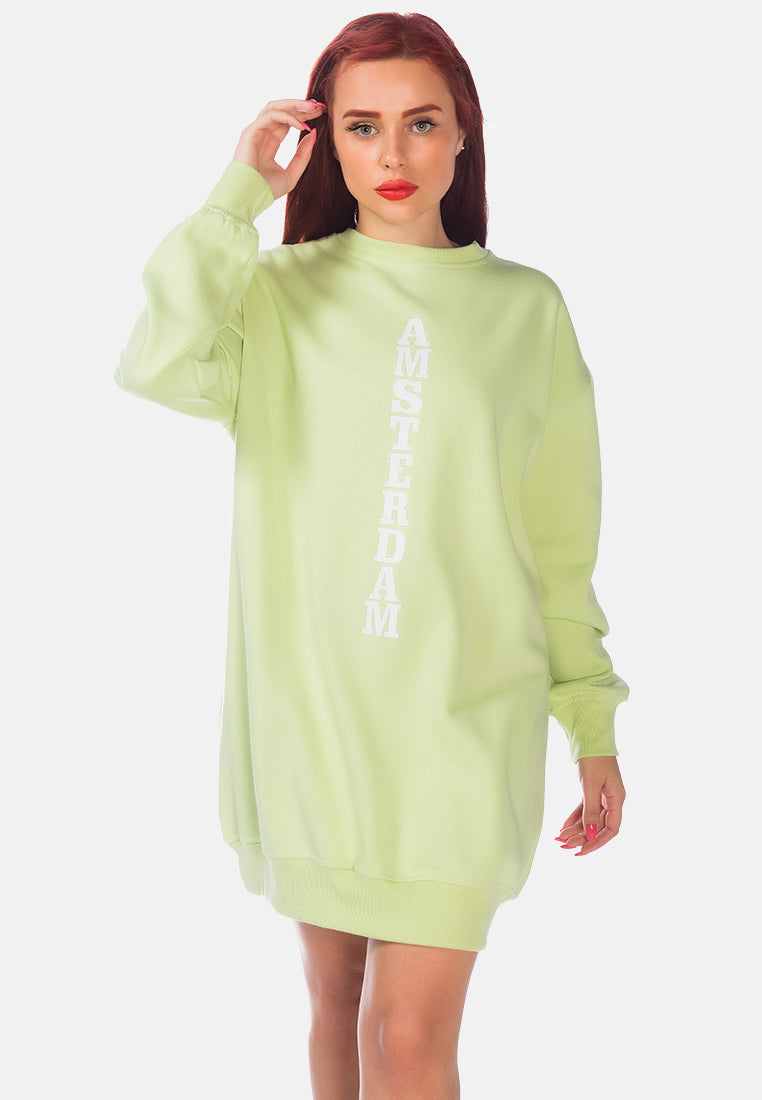 printed oversized live-in sweatshirt#color_sage-green