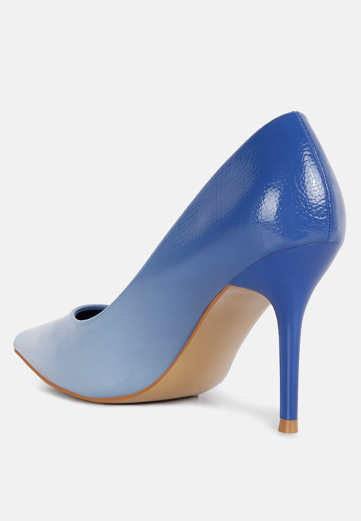 daddario ombre mid heel pumps#color_blue
