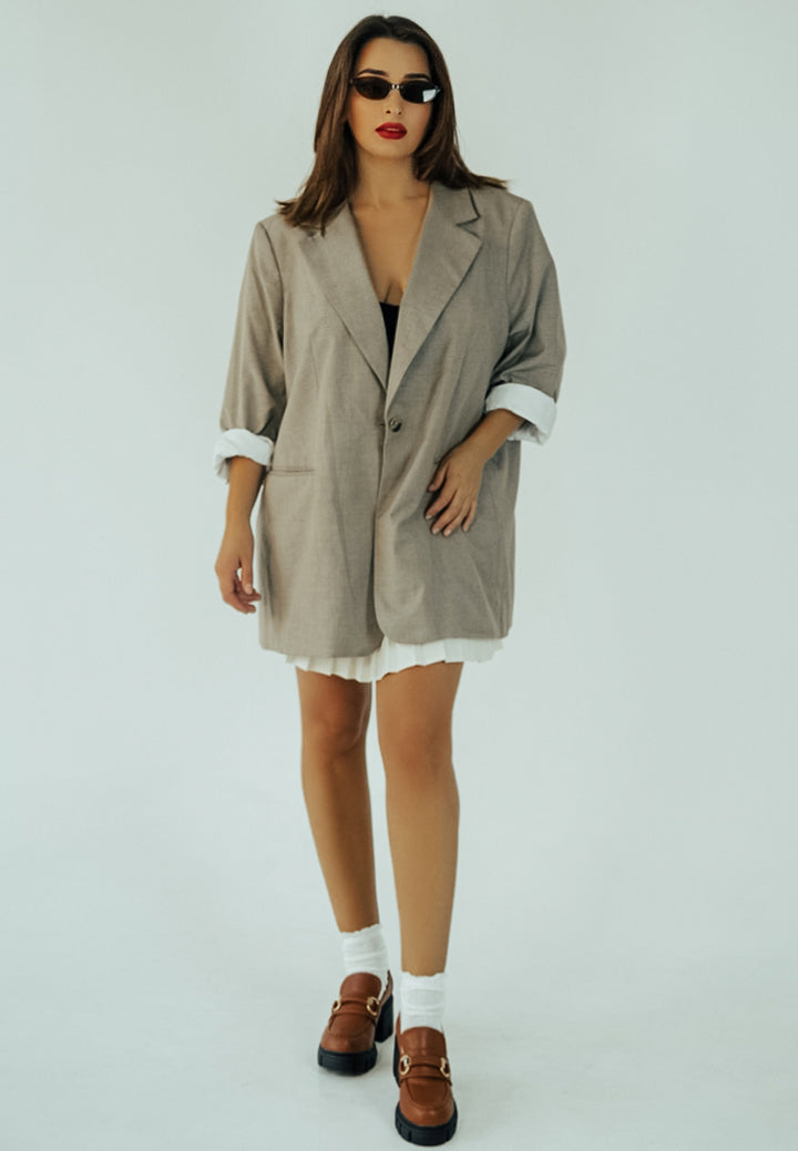 evangeline chunky platform loafers#color_tan