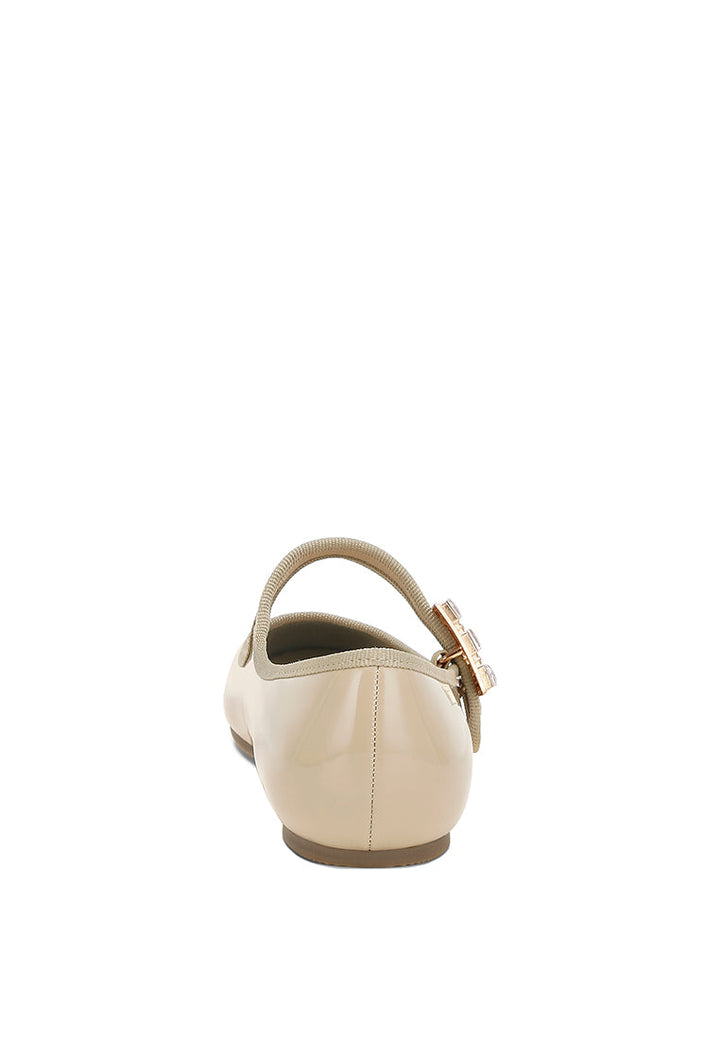 Brooch Mary Jane Sandals by RUW