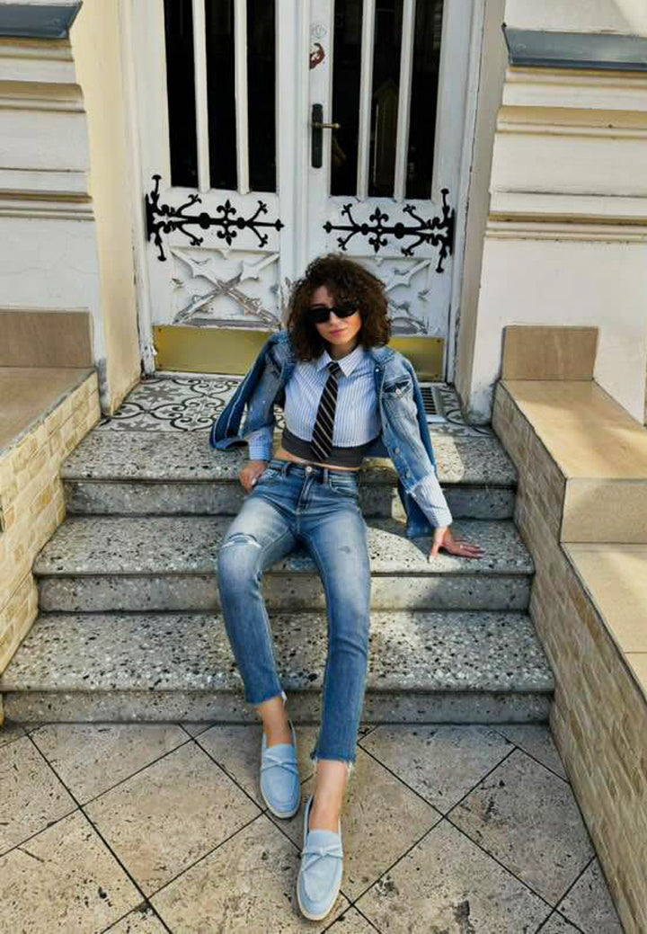 Mocasines con detalle de nudo de ante nautica#color_baby-blue