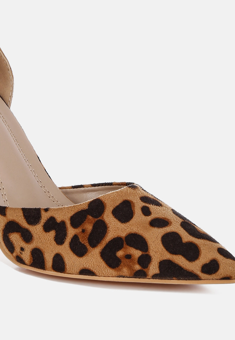 microfiber stiletto sandals by rag#color_leopard