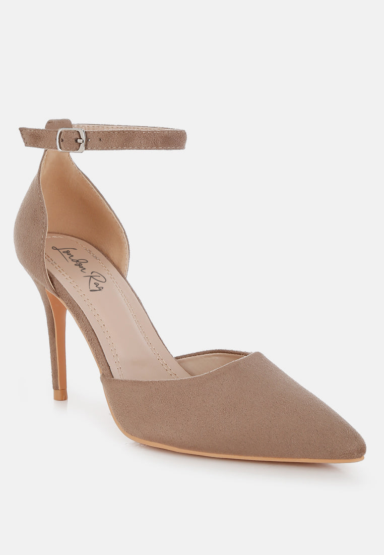 microfiber stiletto sandals by rag#color_taupe