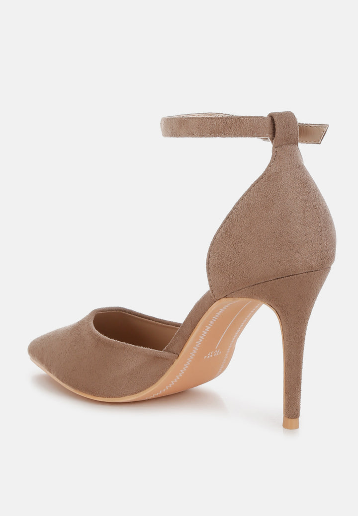 microfiber stiletto sandals by rag#color_taupe