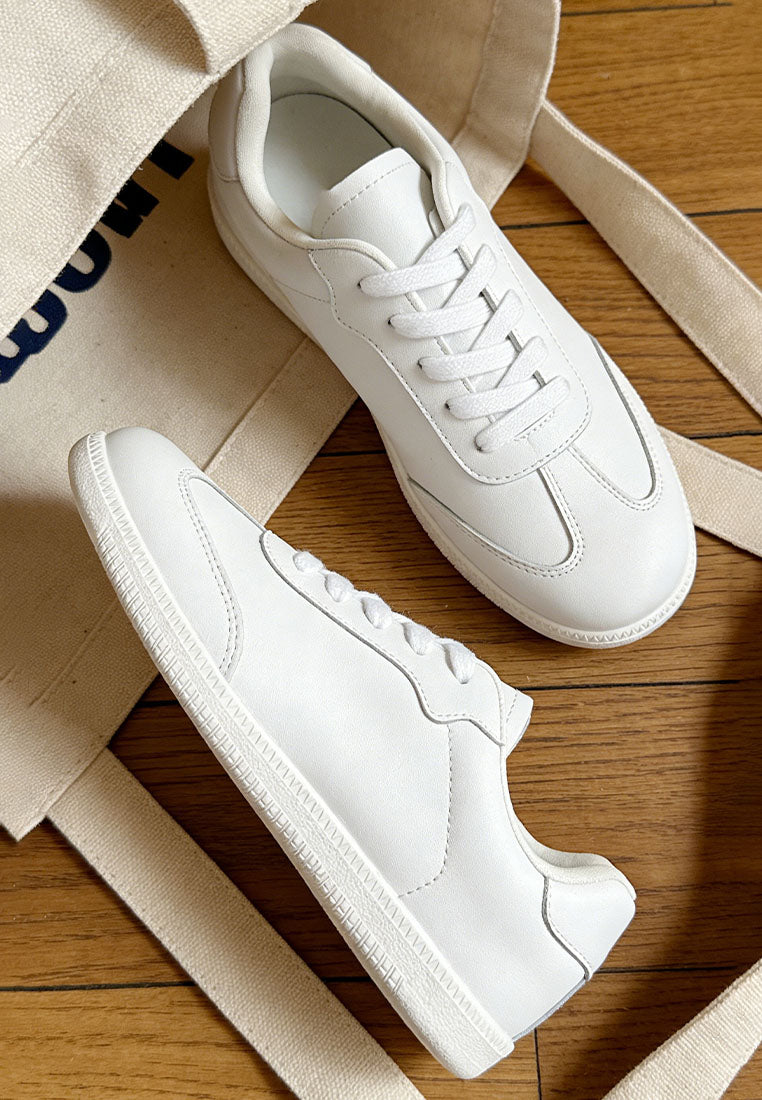 zapatillas casuales bostonia de cuero real#color_blanco