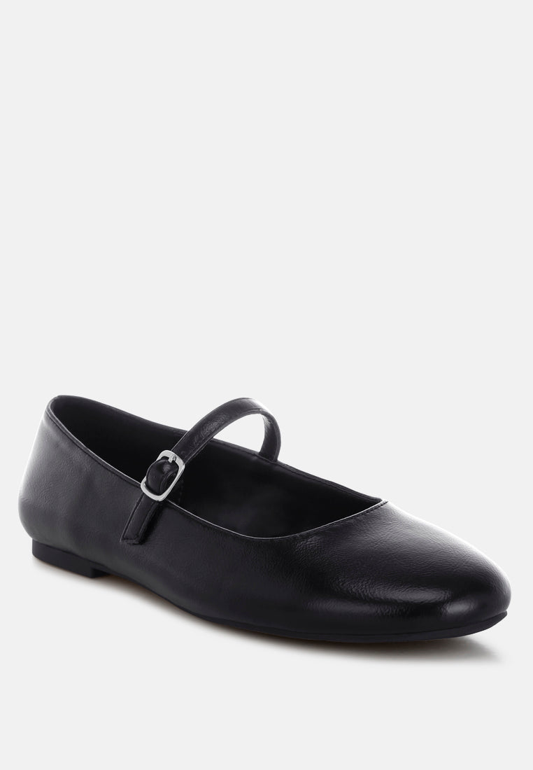 humbal mary jane flats#color_black-metallic-faux-leather