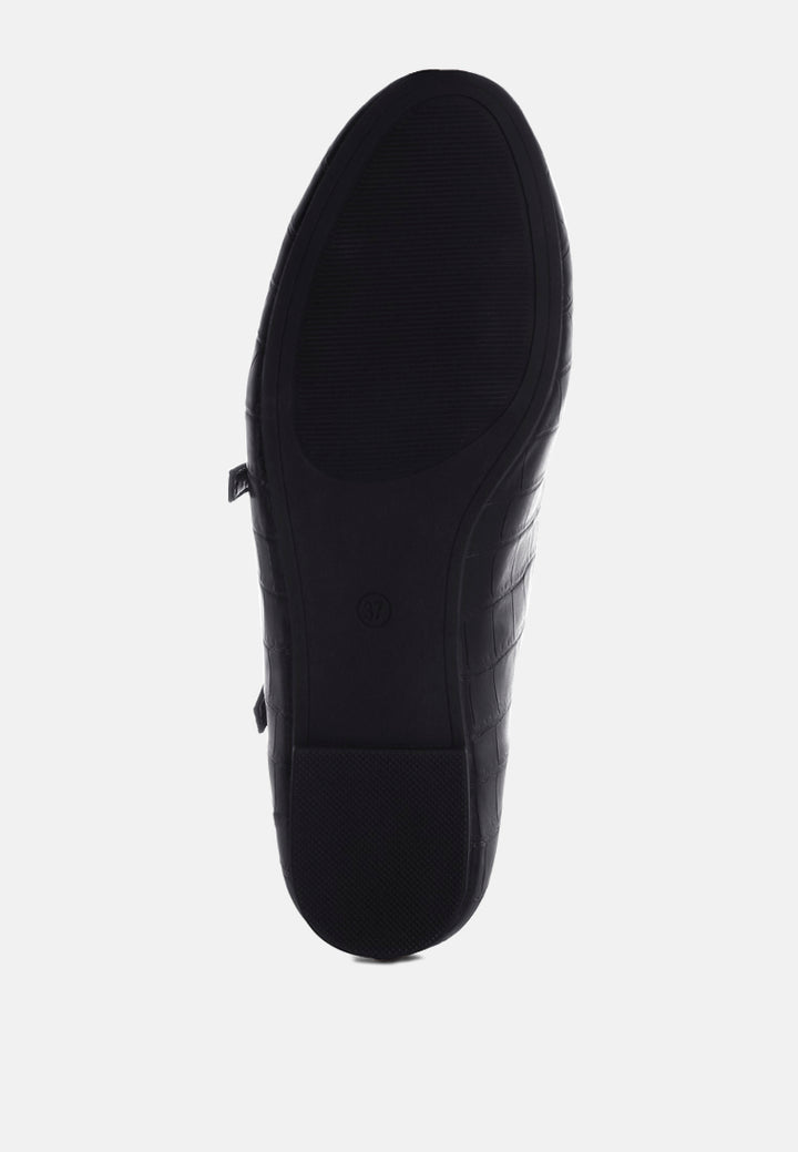chirola mary jane ballet flats#color_black-croco-faux-leather