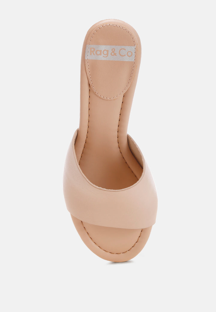 Vizzini Kitten Heel Sandals#color_beige Genuine Leather