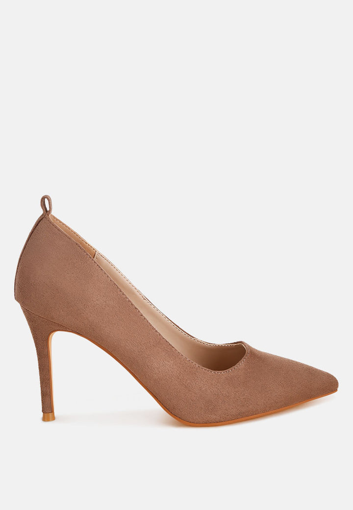 Dittany Ankle Strap Stiletto Heel Pumps#color_taupe-suede