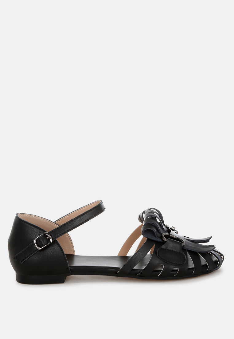 sandalias planas ramita horsebit flecos#color_negro