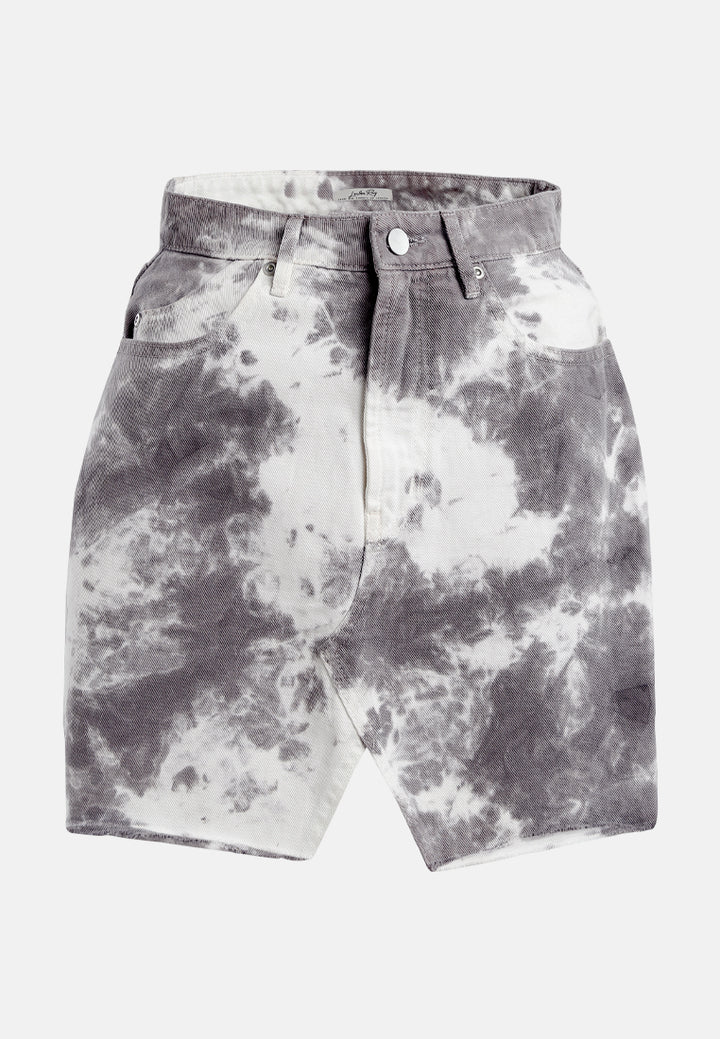 refreshing tie-dye skirt by ft#color_grey