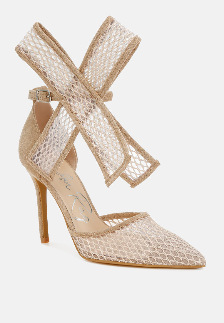 regenta big bow detail stiletto sandals#color_beige