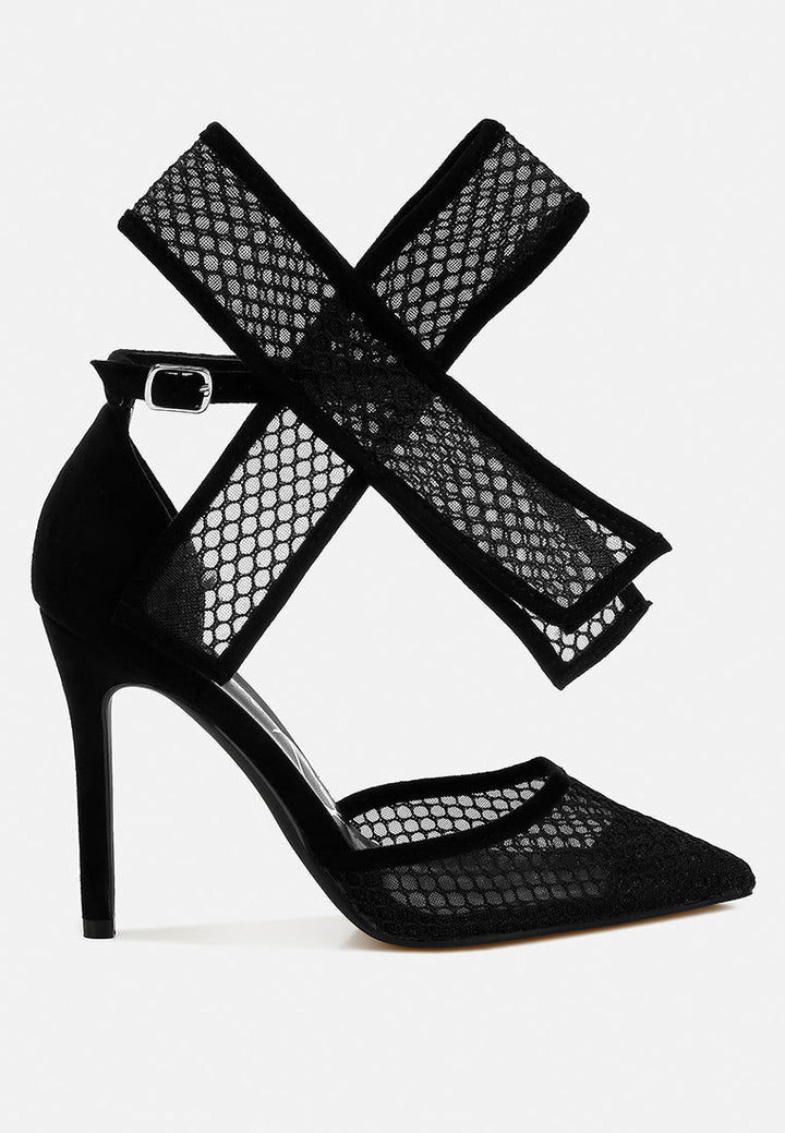 Regenta Big Bow Detail Stiletto Sandals