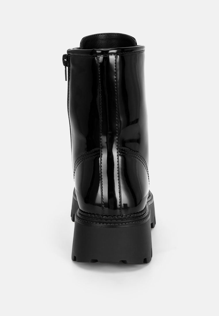 reginalda statement lace-up chunky boots#color_black-patent