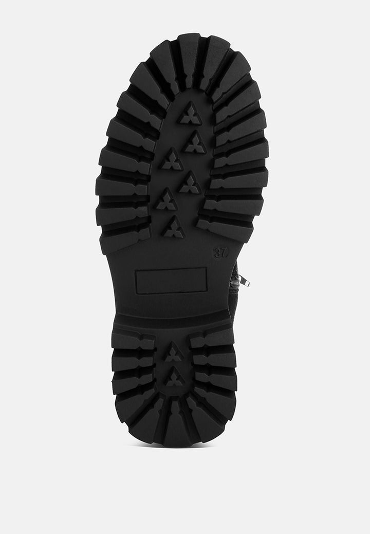 reginalda statement lace-up chunky boots#color_black-suede