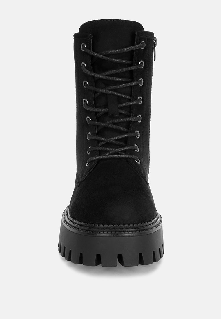 reginalda statement lace-up chunky boots#color_black-suede