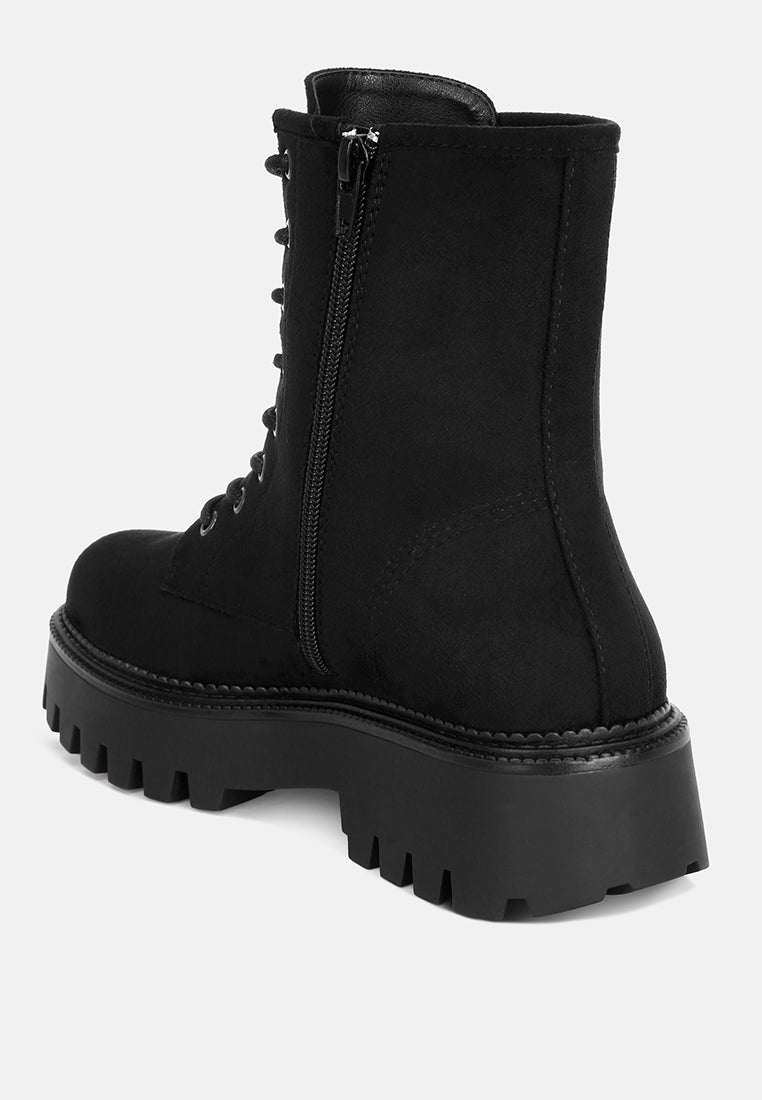 reginalda statement lace-up chunky boots#color_black-suede