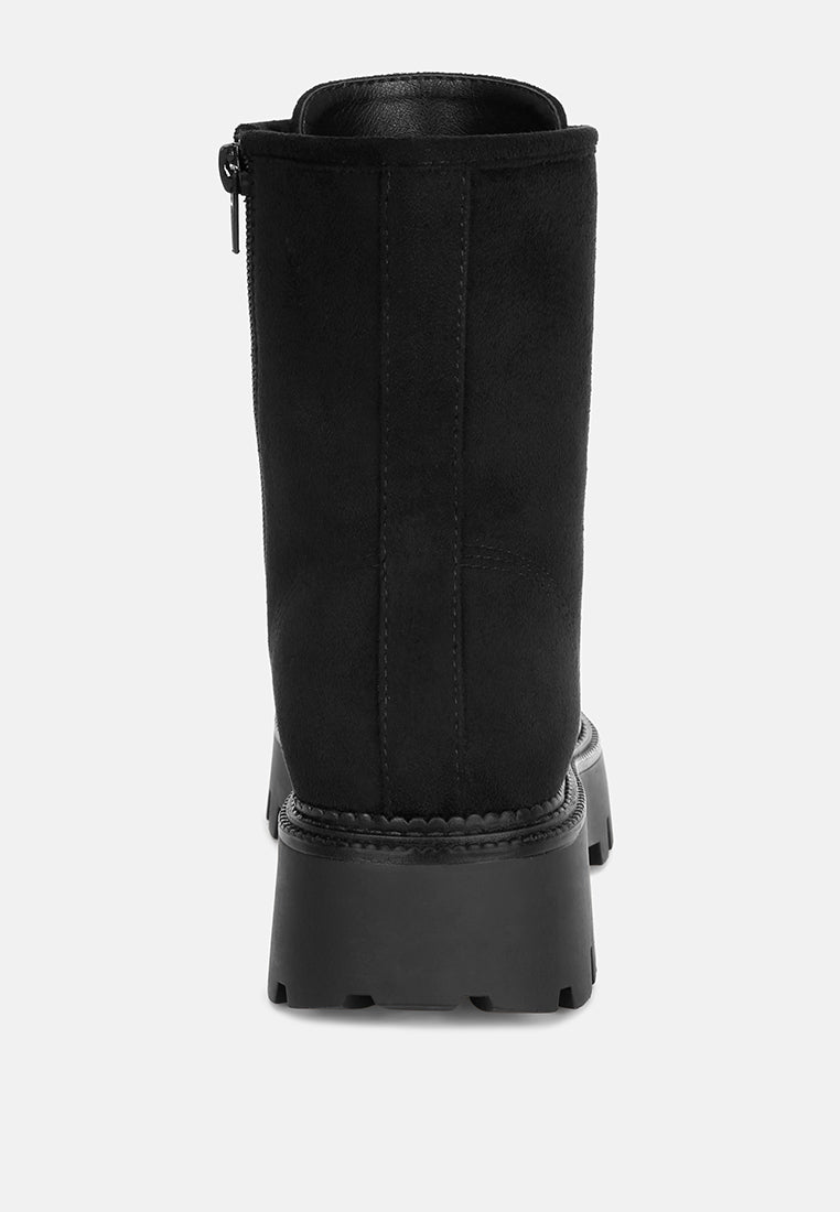 reginalda statement lace-up chunky boots#color_black-suede