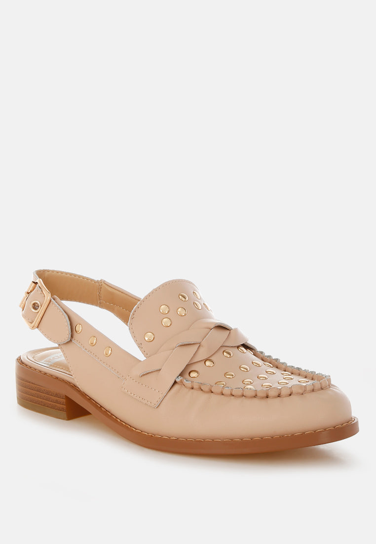 mocasines remykin con correa trenzada#color_beige