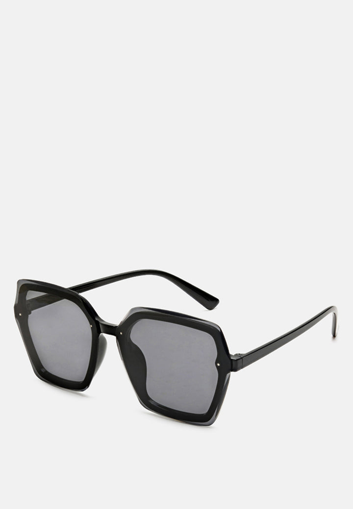 hexagon sunglasses#color_black