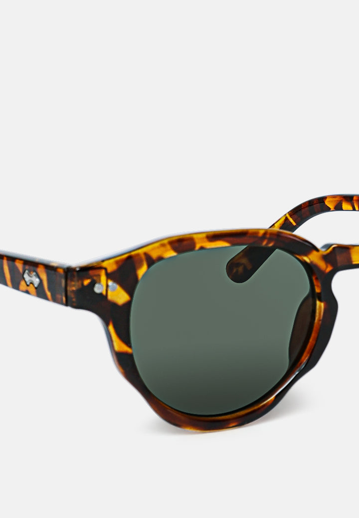 retro oval tinted sunglasses#color_grey