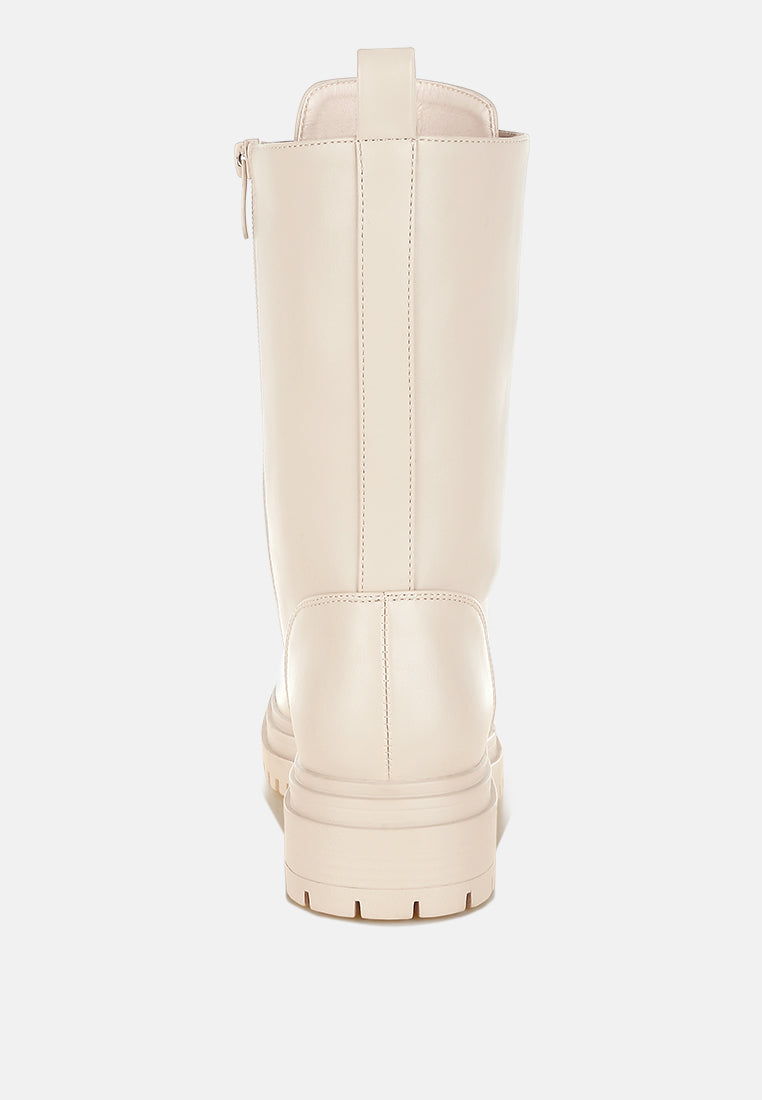 rhinestone jewelled chunky boots by mode#color_beige