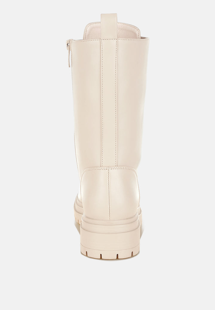 rhinestone jewelled chunky boots by mode#color_beige