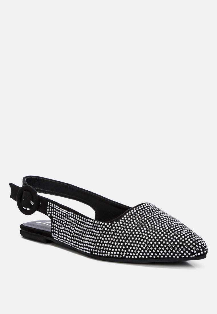 Rhinestones Slingback by rag#color_black