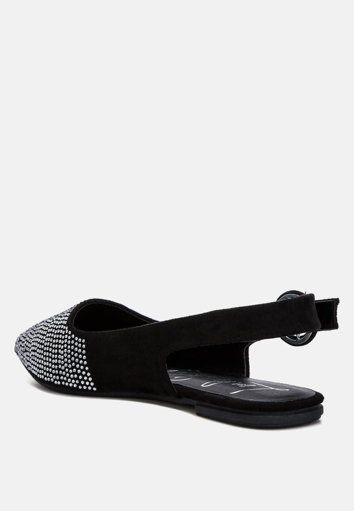 Rhinestones Slingback by rag#color_black