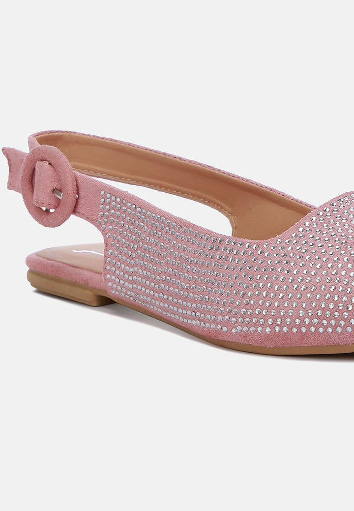 Rhinestones Slingback by rag#color_pink