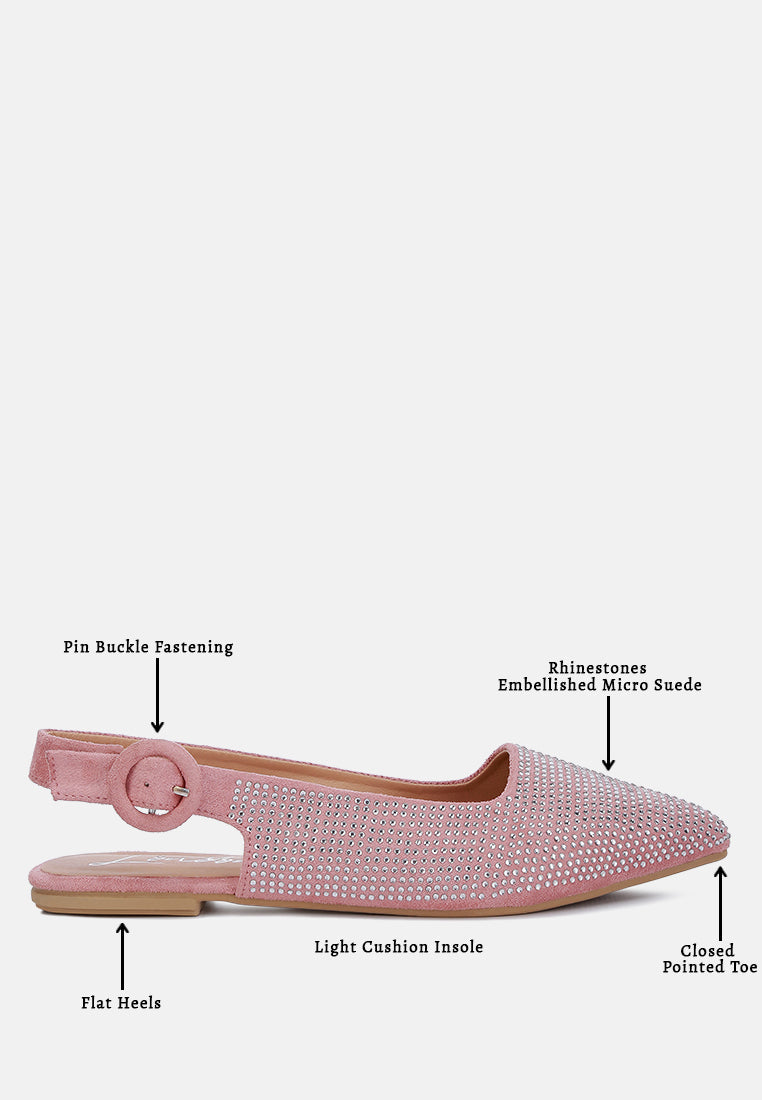 Rhinestones Slingback by rag#color_pink