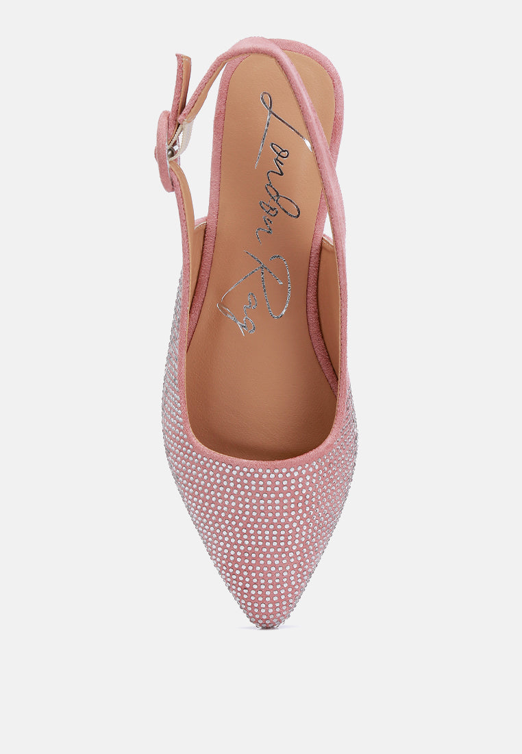 Rhinestones Slingback by ruw#color_pink