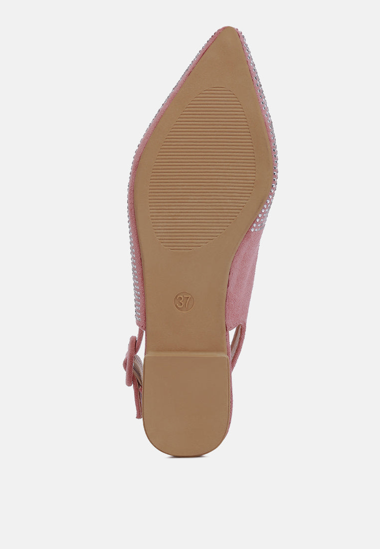 Rhinestones Slingback by rag#color_pink