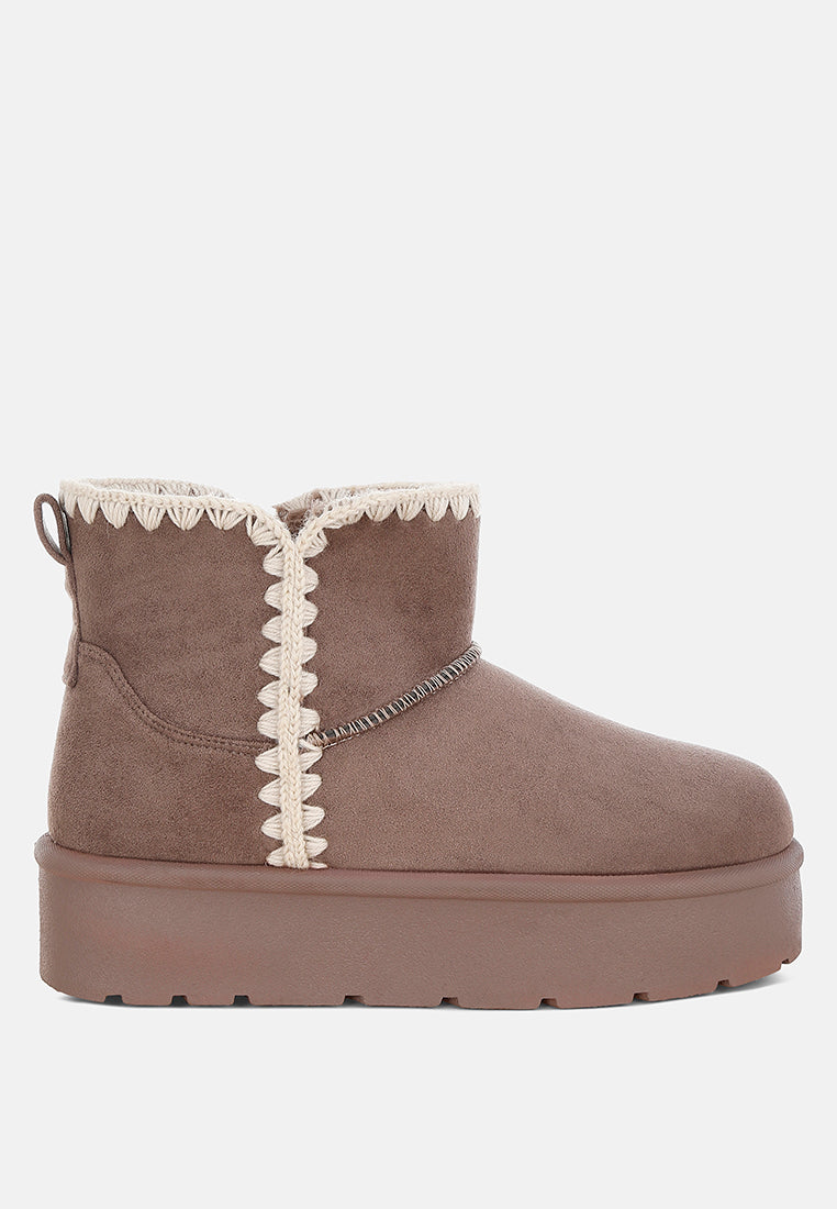 rochas scalloped detail snow boots#color_taupe