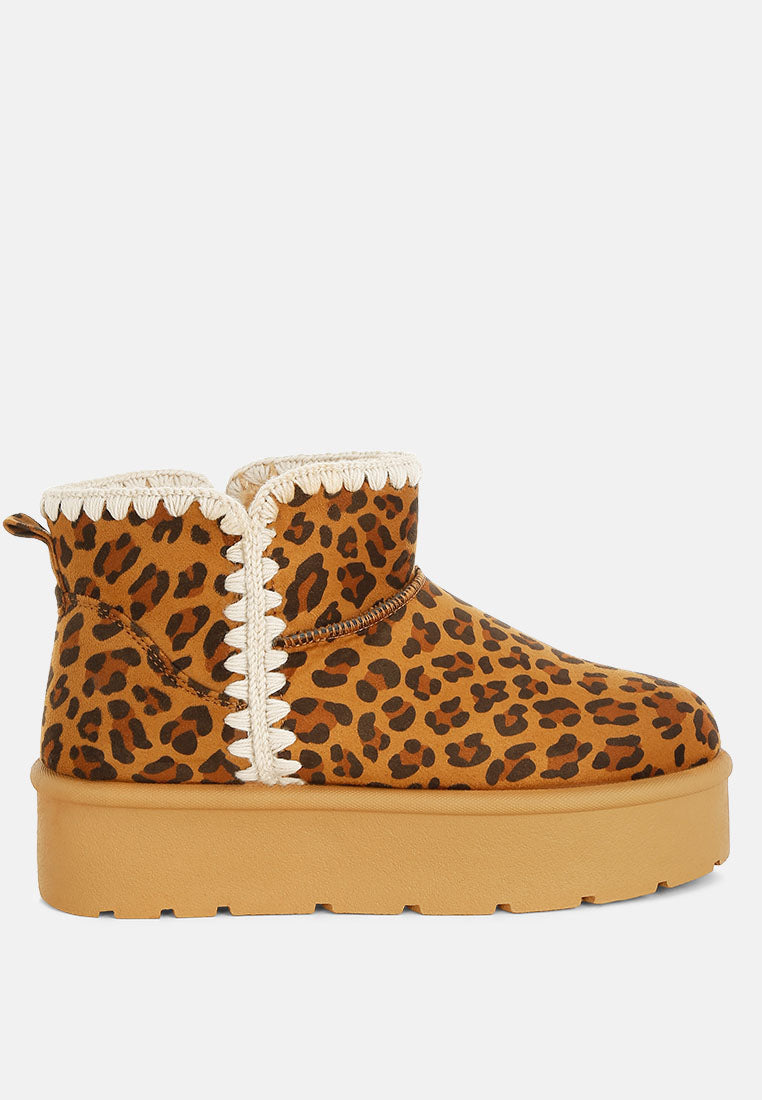rochas scalloped detail snow boots#color_leopard
