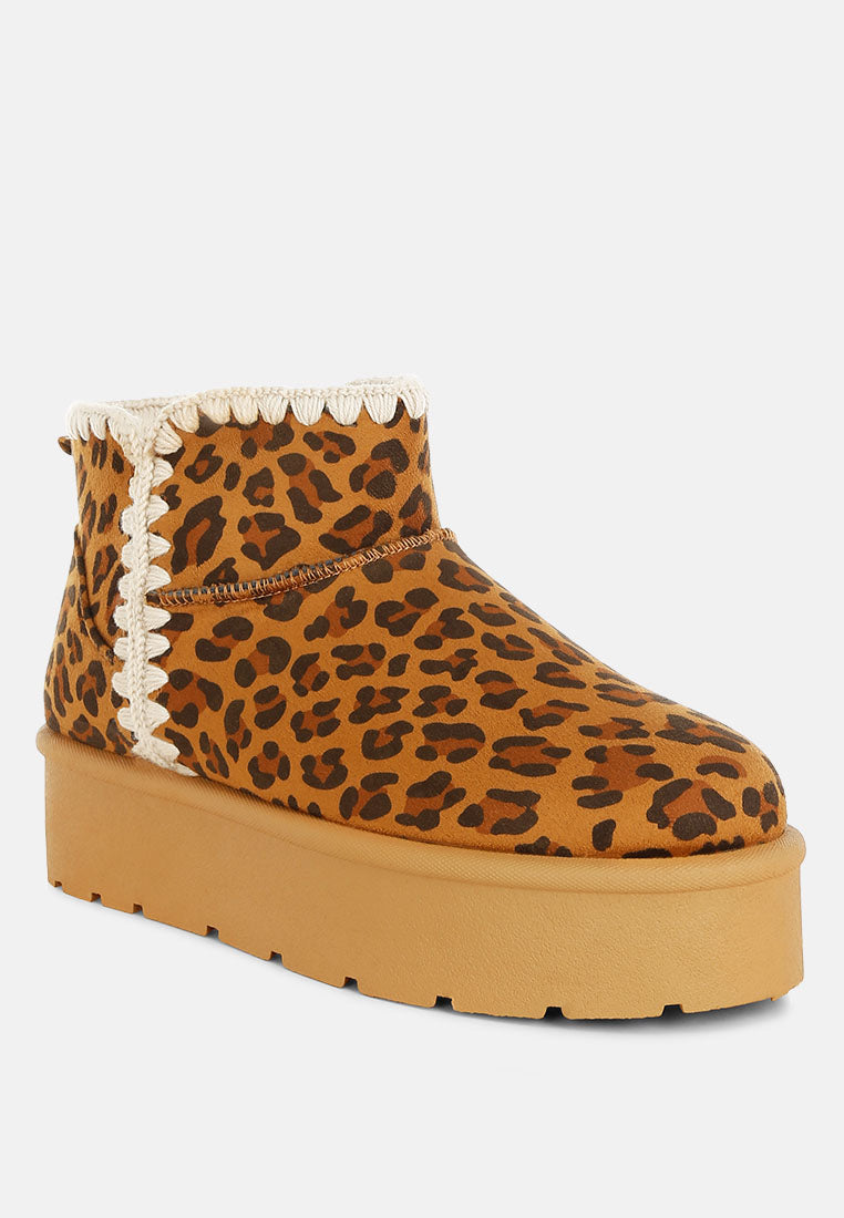 rochas scalloped detail snow boots#color_leopard